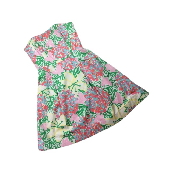Lilly Pulitzer Blossom Lilly Day Dress Size 0 - Picture 1 of 16
